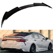 For 2018-2024 Toyota Camry SE XSE LE XLE Sedan Gloss Black Trunk Spoiler Wing