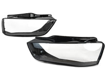 Headlight Lens Cover Kit Pair w/ Glue For Audi A4 A4 Allroad B8.5 2013-2016
