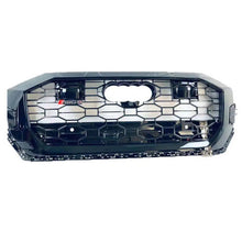 Honeycomb Black Front Grill For Audi Q8 SQ8 2019-2024