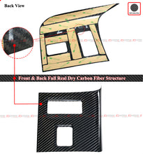 For 2022-2025 Subaru BRZ Toyota GR86 Real Dry Carbon Fiber Center Console Trim Cover