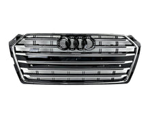 Silver Front Bumper Grille For Audi A5 S5 B9 2017 2018 2019