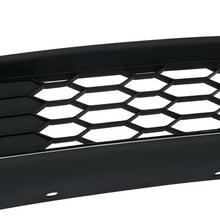 For 2016 2017 Honda Accord EX-L Bumper Lower Grille w/Chrome Fog Light Bezel 5PC
