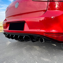 Gloss Black Rear Diffuser for VW Golf 7 Golf Mk7 GTI & Base Hatchback 2014-2017
