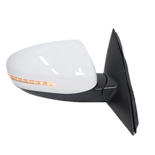 6Pin Right&Left For Kia Optima 2014-2016 Side Mirror White Heated W/Turn Signal Light Manual Folding
