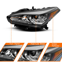 Left Driver For 2015-2019 Infiniti Q70 Headlight Front Lamp w/o AFS