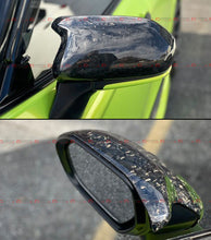 Forged Carbon Fiber Mirror Cover Caps Replacement For 2018-2024 Toyota Camry