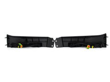 Glossy Black LED DRL Bumper Fog Lights Bezels for Toyota 07-13 Tundra / 08-13 Sequoia dr16
