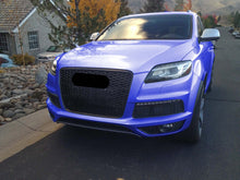 For Audi Q7 2005-2015 Front Bumper Radiator Vent Mesh Grille Grill Gloss Black