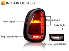 Red LED Tail Lights For Mini Cooper Countryman R60 2010-2016 w/Sequential Turn