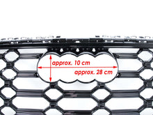 Honeycomb Front Grill + Fog Ligth Cover for Audi Q5 B9 SQ5 2021-2024