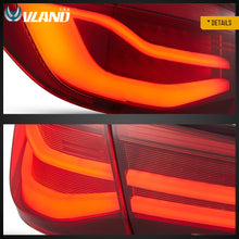 Pair Red LED Tail Lights w/ Sequential Turn Signal For 2012–2018 BMW 3 F31 Wagon