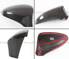 Add-On Real Carbon Fiber Mirror Cover Caps Replacement for Lexus IS ES GS LS CT RC 2013-2020