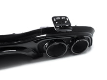 Gloss Black Diffuser & Exhaust Tips for Mercedes E-class W213 S213 Sedan AMG 2021-2023 di124