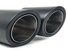 For 2019-2024 Porsche Cayenne Base 9Y0 Carbon Fiber Exhaust Tips Muffler Tail Pipe Replacement