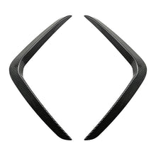 Carbon Black Front Bumper Side Air Vent Trim For BMW X3 X4 G01 G02 M Sport 2022-2023