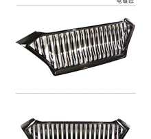 Black / Chrome Front Bumper Upper Grille Radiator Fit For Hyundai Tucson 2019-2021