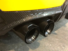 Pair Exhaust Tips Pipe Carbon Fiber For 2017-2024 BMW G30 530I 540I M-Sport