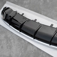 Glossy Black Rear Diffuser For Audi A7 C7 Non-Sline 2012-2015