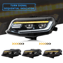 LED Projector Headlights w/DRL set For 2016-2018 Chevrolet Camaro LT SS RS ZL LS