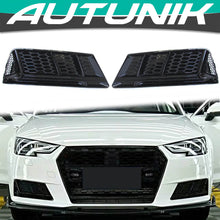 Front Fog Light Grill Cover for Audi A4 B9 Non-Sline 2017-2019 fg217