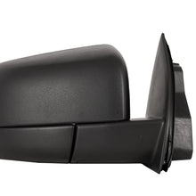 7Pin Right Side Mirror w/ Blind Spot Power Fold Non-Heated For 2019-2022 Ford Ranger Black