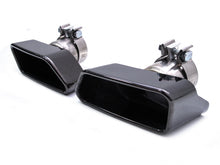 Gloss Black Rear Diffuser w/ Square Exhaust Tips Fit BMW F10 528i 535i 550i M-Sport 2011-2016