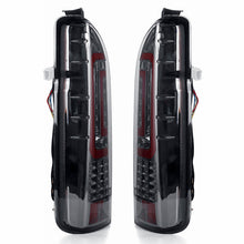 Smoked Black LED Tail Lights for Toyota Hiace Van 2004-2018