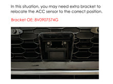 Honeycomb Black Front Grill For AUDI A3 8V S3 w/ ACC 2017-2020 fg170