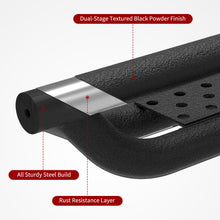 For 2024-2025 Toyota Tacoma Double/Crew Cab 6" Running Boards Nerf Bar Side Step