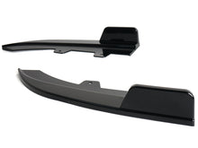 Gloss Black Rear Splitters Side Bumper Canards for BMW 4 Series G22 G23 M Sport 2022-2024