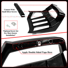 Gloss Black Rear Diffuser Add-On Kit For 2020–2025 Chevy Corvette C8 Stingray Z51 E-Ray