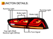 LED RGB Tail Lights Assembly for Mitsubishi Lancer EVO X 2008-2017 Rear Lamps
