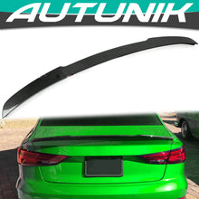 Real Carbon Fiber Rear Highick Spoiler For AUDI A3 8V S3 RS3 Seadn 2014-2021