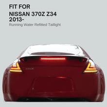 Smoked Full LED Tail Lights Assembly Rear Lamp for Nissan 370z 2009-2020