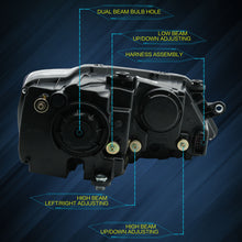 Demon Eyes LED Headlights For 2011-2018 Volkswagen VW Jetta w/Sequential