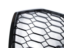Gloss Black Honeycomb Front Grille for Audi A6 C8 S6 2019-2025 fg254