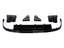 S6 Style Gloss Black Rear Diffuser + Black Tips for Audi A6 C8 S6 S-Line Sedan 2019-2024