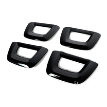 4x Gloss Black Front Bumper Molding Trim for 2016–2019 Mercedes-Benz GLC300 W253