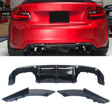 Carbon Fiber Style Rear Diffuser Lip For BMW F87 M2 2016-2021