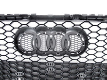 Chrome Honeycomb Front Grill For AUDI A4 B8.5 S4 2013-2015 2016 fg207