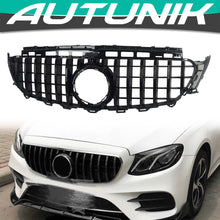 ALL Black GT-R Front Grill For 2017-2020 Mercedes E-Class W213