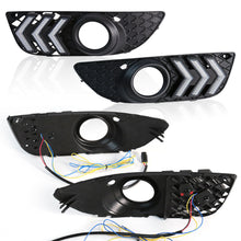 For Mitsubishi Lancer 2008-2013 DRL Daytime Running Fog Light Bezel Turn Signal