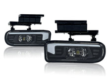 Pair Clear LED Projector Fog Lights for Chevy Silverado Tahoe Suburban 1999–2002