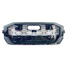 Honeycomb Black Front Grill For Audi Q8 SQ8 2019-2024