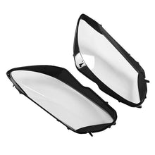 Pair Headlight Lamp Lens Cover For Mercedes W205 C180 C200 C300 2015-2018