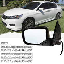 3Pin L+R For Honda Accord Sedan 2013-2017 Pearl White Non-Headted Side Mirror Driver&Passenger Power Glass