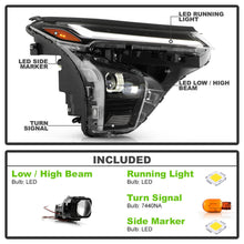 Right Passenger Side For 2024-2025 Chevy Trax w/ LED DRL Projector Headlight Headlamp