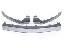 3pcs For Mercedes-Benz W205 AMG 2015-2018 Front Bumper Lip Lower Molding Trim Chrome