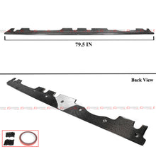 For 2008-2013 BMW E92 E93 M3 Performance Carbon Fiber Side Skirt Extension Splitters