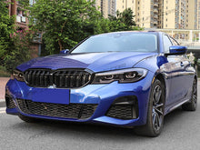 Gloss Black Dual Slats Front Kidney Grille for BMW G20 330i M340i 2019-2022